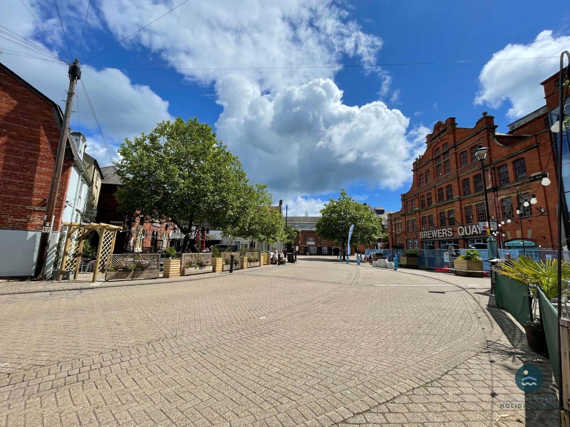 Cobb Cottage - Harbourside Permit Parking ウェーマス エクステリア 写真