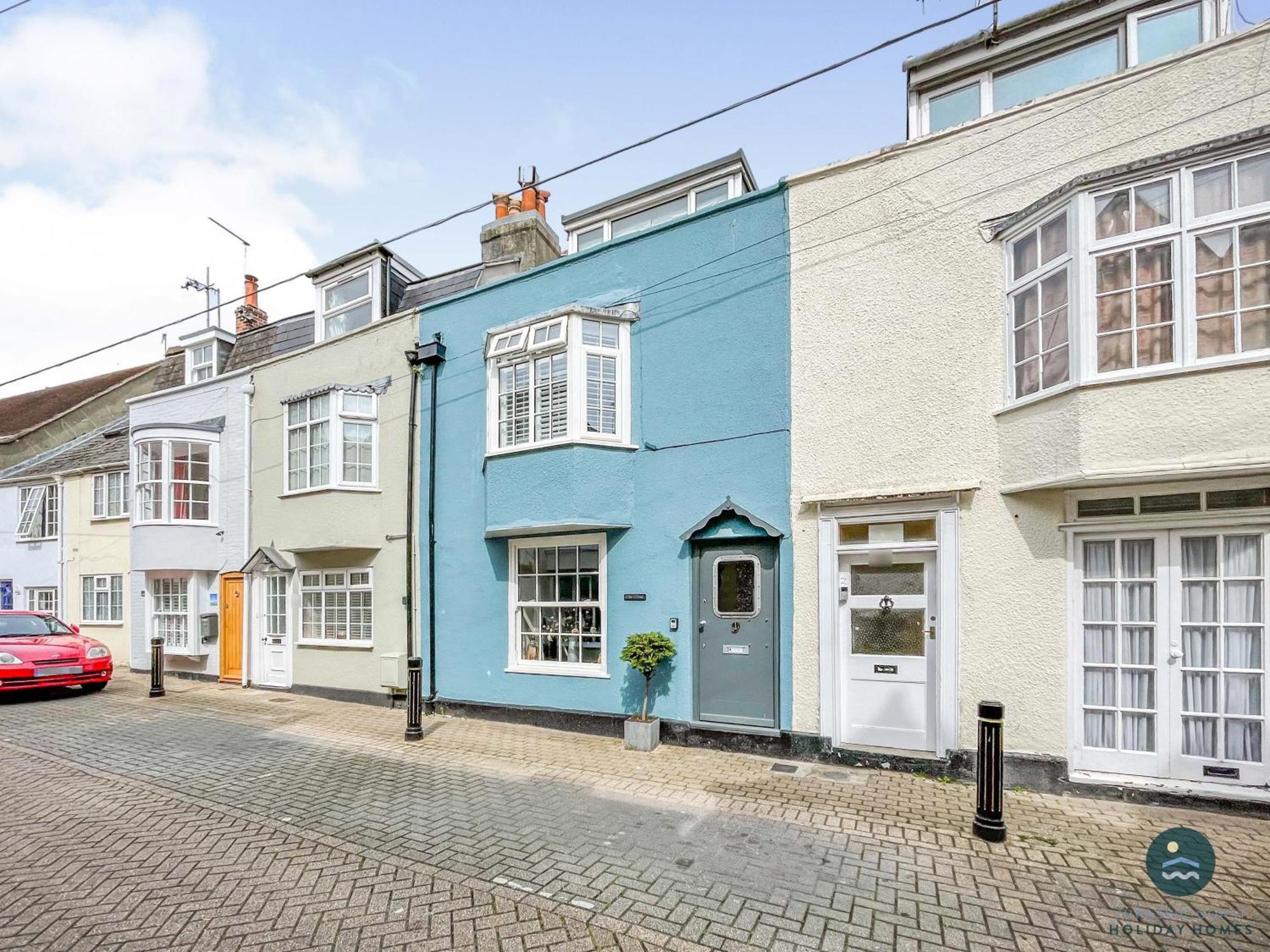 Cobb Cottage - Harbourside Permit Parking ウェーマス エクステリア 写真